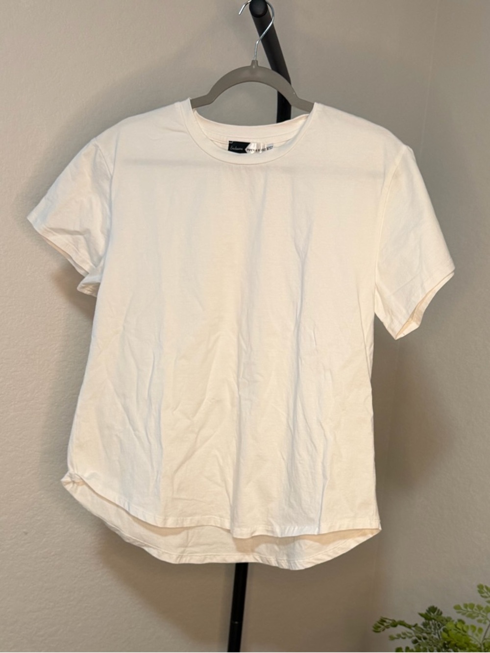 Classic White Short Sleeve Crewneck Tee